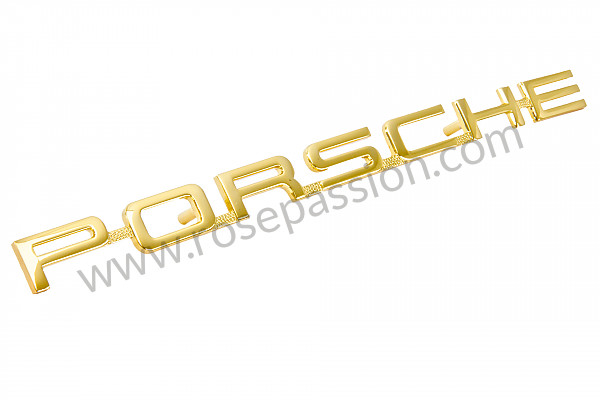 P10083 - Inscripcion "porsche"  para Porsche 356B T6 • 1963 • 1600 s (616 / 12 t6) • Coupe karmann b t6 • Caja manual de 4 velocidades
